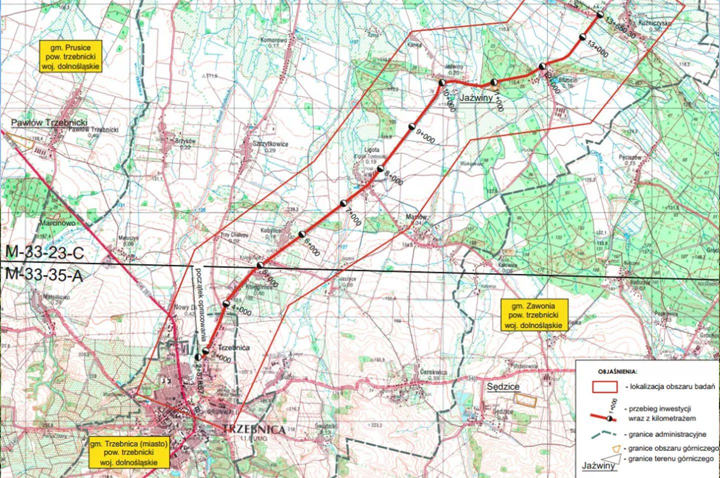 DK nr 15 na odcinku Trzebnica – Skoroszów