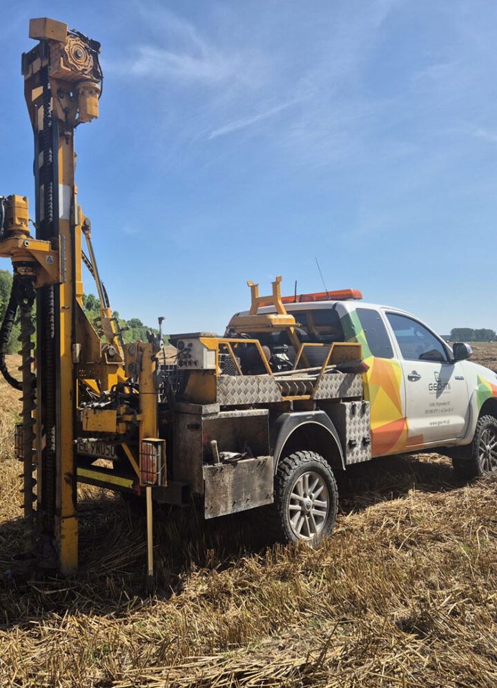 badanie gruntu pod drogę ekspresową
