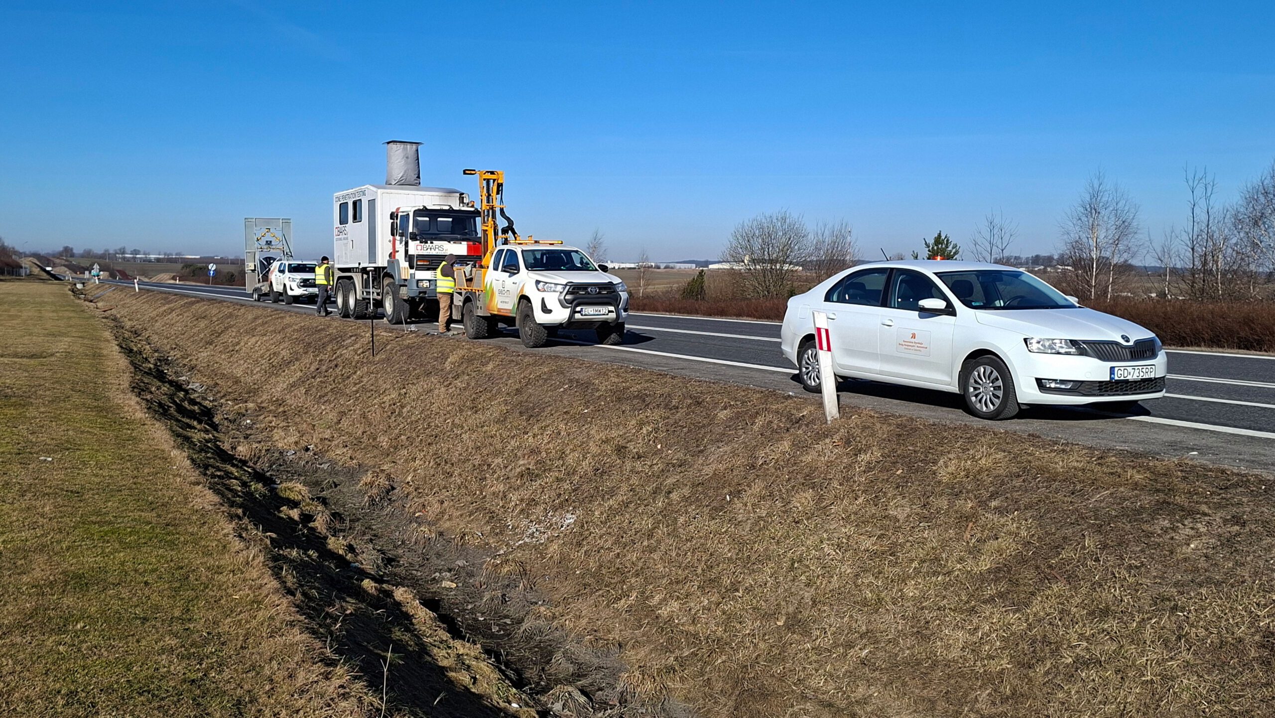 Analiza budowy węzła Nieżychowice w ciągu DK 22