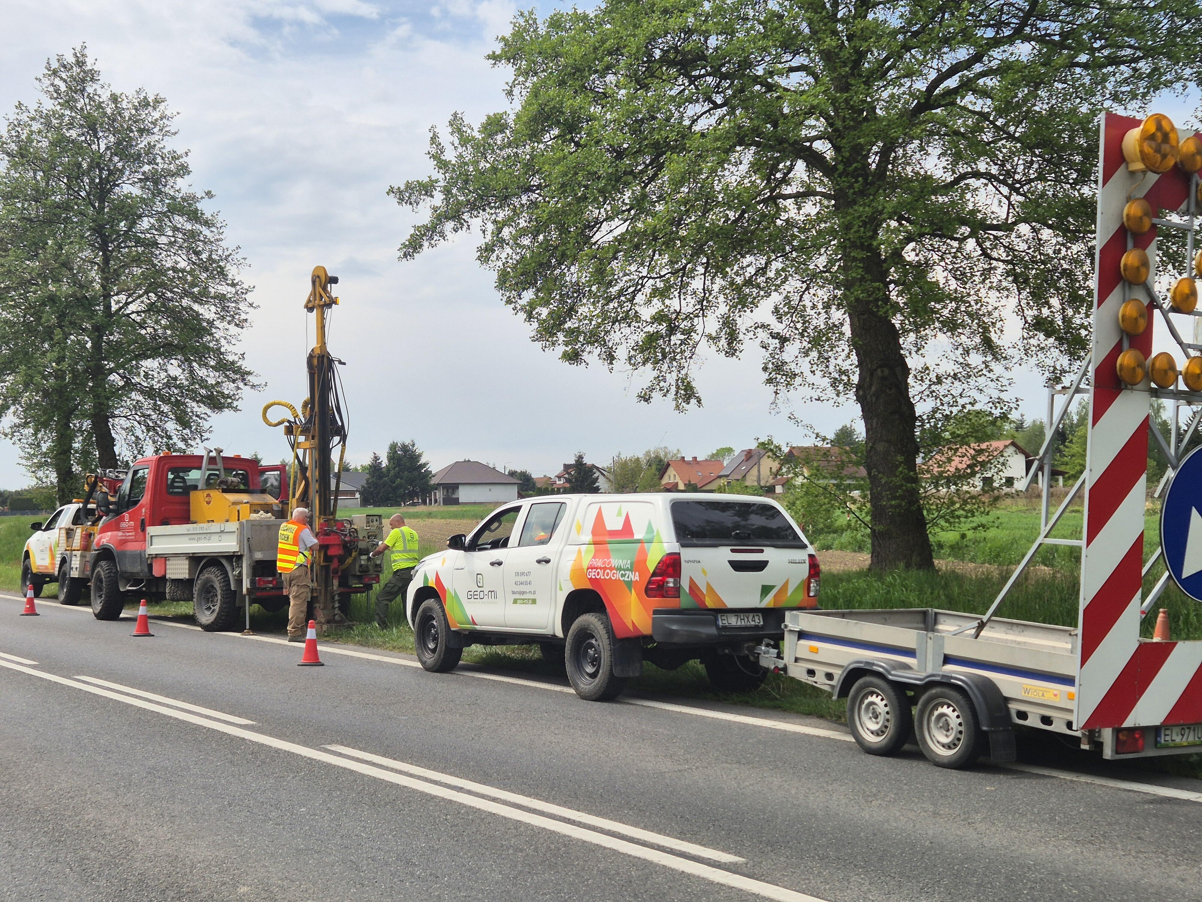 Badania na obwodnicy Brzegu w ciągu DK nr 39